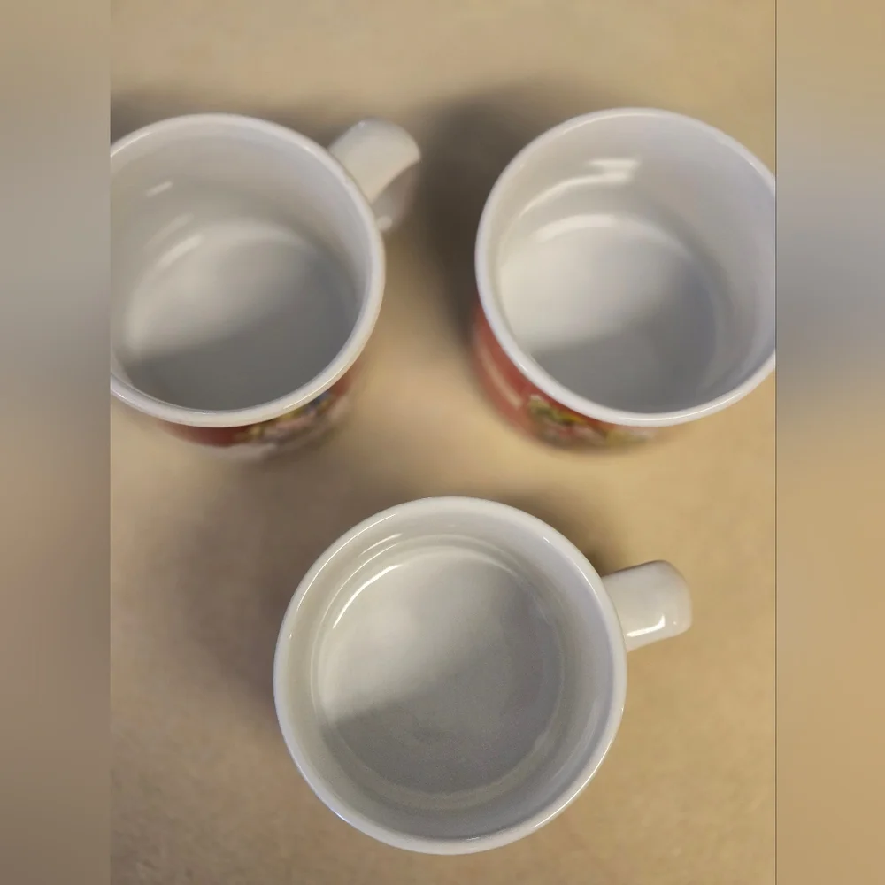 Campbell's kids mugs set of 4 Vintage season scenes